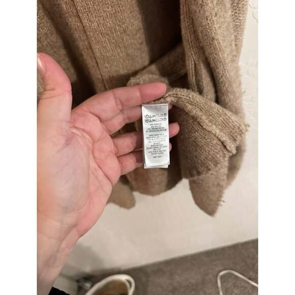 Tahari Merino Wool Spandex Sleeveless Spring Hooded Sweater Vest - Picture 6 of 9